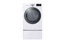 LG Electronics White 30-1/4 in. 4.5 cu. ft. Electric Front Load Washer
