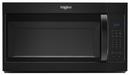 Whirlpool Black 1.7 cu. ft. 1000 W Updraft Over-the-Range Microwave 