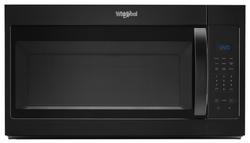 1.7 cu. ft. 1000 W Updraft Over-the-Range Microwave in Black