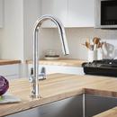 American Standard Stainless Steel Single Handle Pull Down Sensor Kitchen Faucet 