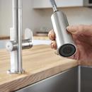 American Standard Stainless Steel Single Handle Pull Down Sensor Kitchen Faucet 