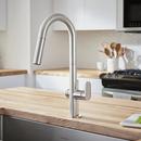 American Standard Stainless Steel Single Handle Pull Down Sensor Kitchen Faucet 