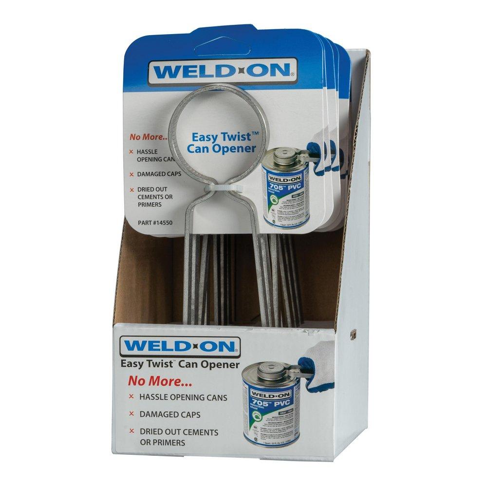 Weld-On&reg; 6-1/2 in. Stainless Steel Can Opener (Pack of 8) 