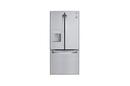 29-3/4 in. 21.8 cu. ft. French Door Refrigerator in Stainless Steel