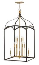Hinkley Bronze 60W 12-Light Candelabra Foyer Lighting 