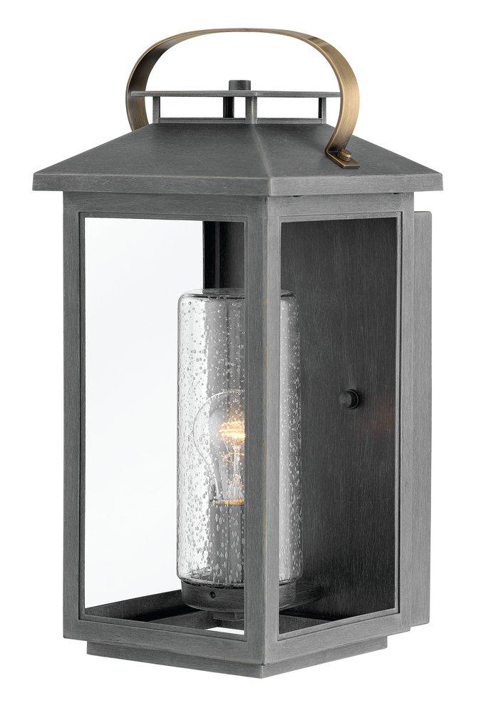 Hinkley Ash Bronze 100W 1-Light Outdoor Wall Lantern 