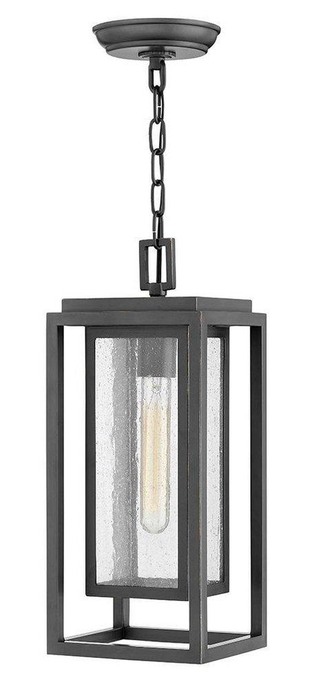 Hinkley Oil Rubbed Bronze 100W 1-Light Medium E-26 Incandescent Outdoor Pendant 