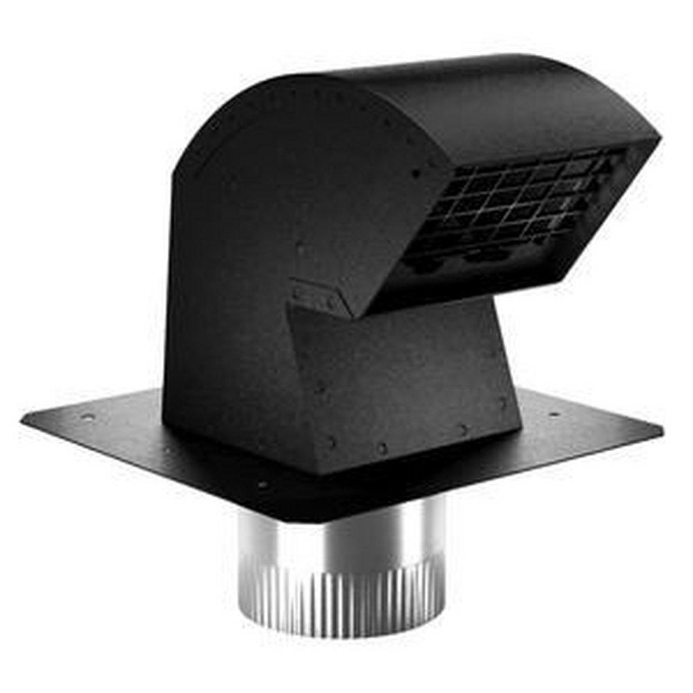 Imperial Black Roof Vent Cap in Black 