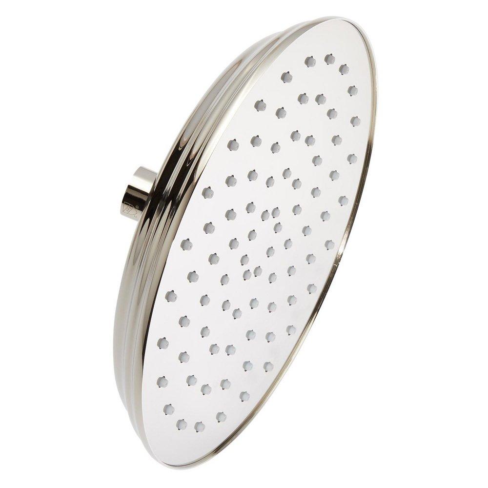 Signature Hardware Polished Nickel Single Function Rain Showerhead 