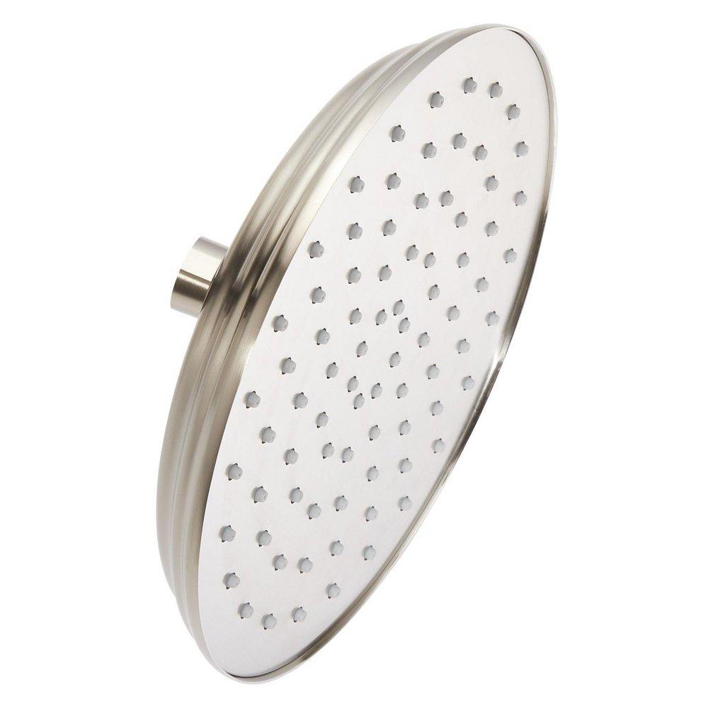 Signature Hardware Brushed Nickel Single Function Rain Showerhead 