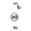 PROFLO&reg; Chrome Single Handle Single Function Bathtub & Shower Faucet (Trim Only) 