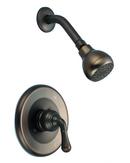 1.75 gpm Shower Faucet Trim Only with Single Lever Handle in Brushed Nickel for PF3001 Tub and Shower Valve