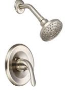 One Handle Single Function Shower Faucet in Brushed Nickel (Trim Only) 