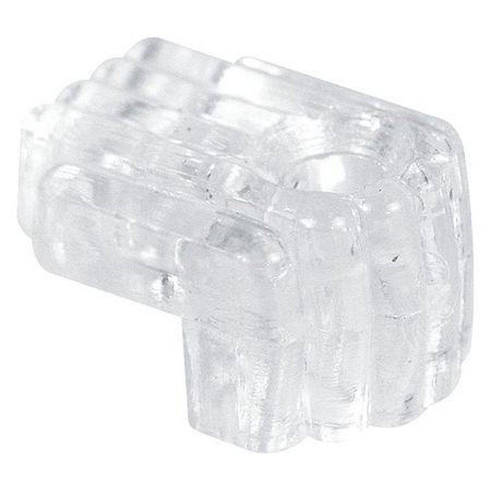 Prime-Line Clear Mirror Clip in Clear 50 Pack 