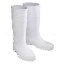 Size 9 Plain Toe PVC Boot in White
