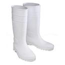 Ironwear White Plain Toe PVC Boot in White 