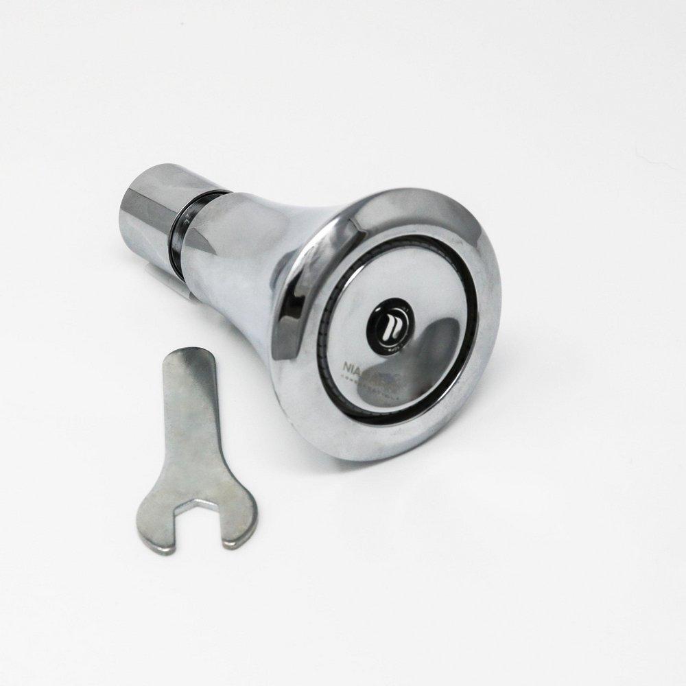 Niagara Chrome Plated Single Function Full Showerhead 
