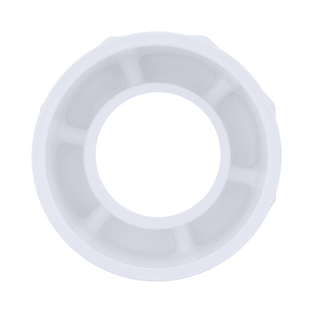 White PVC Schedule 40 Bushing 
