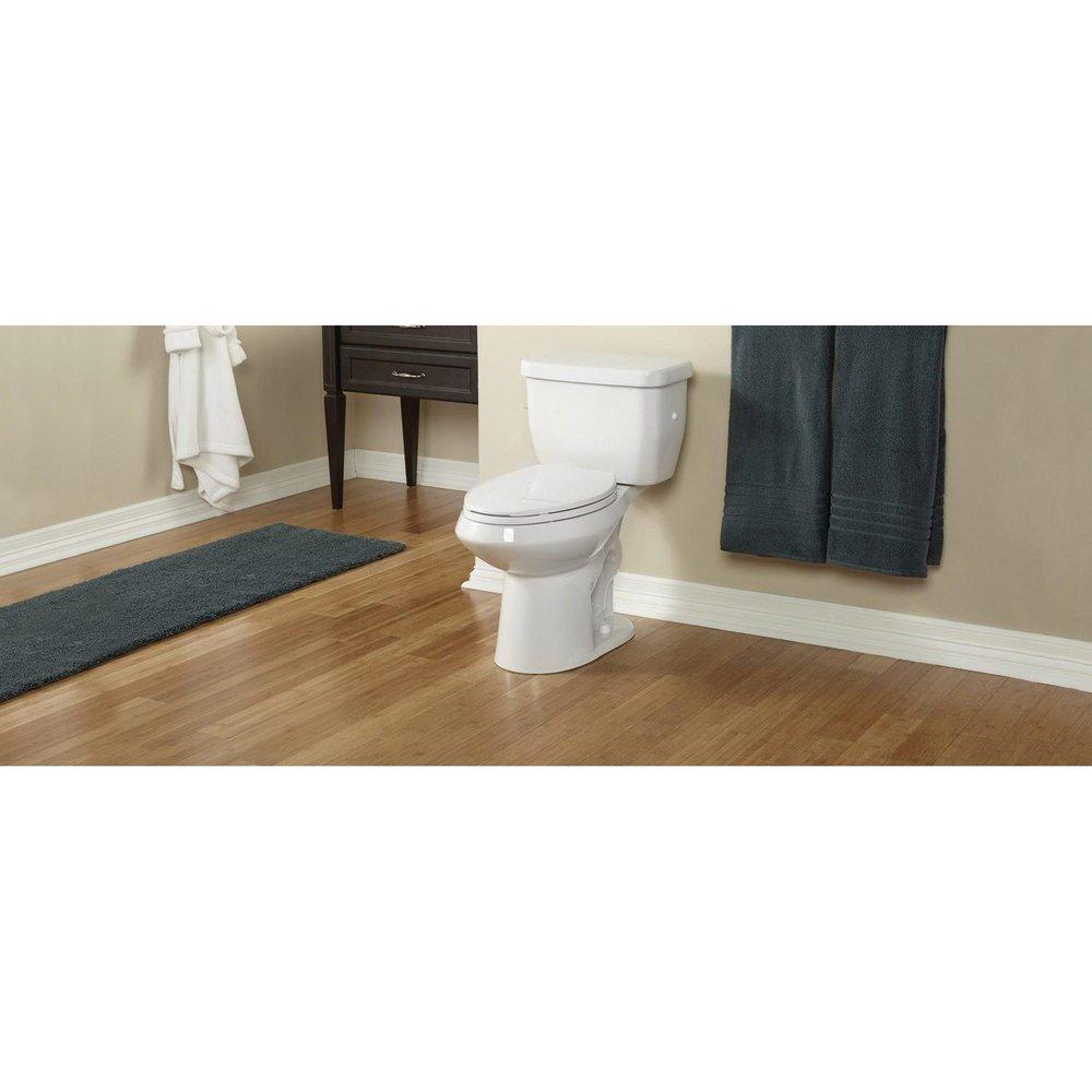 Niagara White 1.28 gpf Elongated Toilet Bowl 