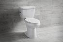Niagara White 1.28 gpf Elongated Floor Mount Toilet Bowl 