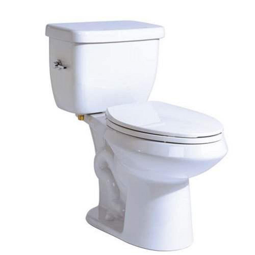 Niagara White 1.28 gpf Elongated Floor Mount Toilet Bowl 