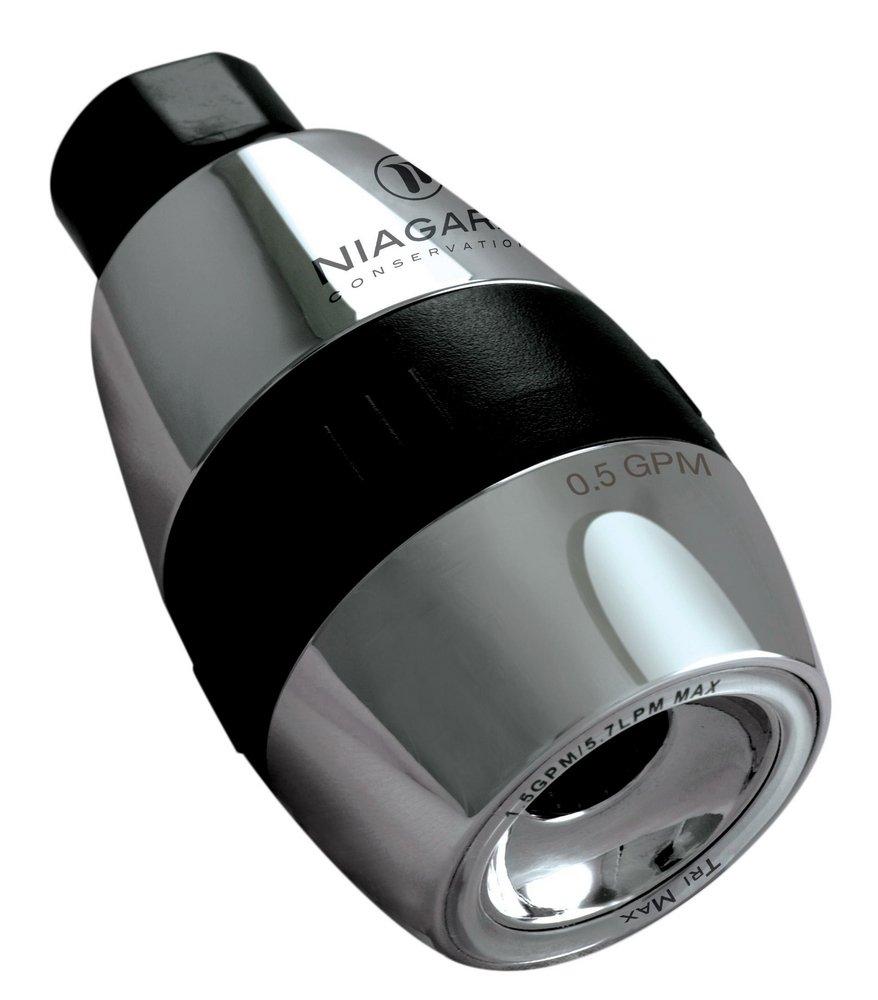 Niagara White Single Function Full Showerhead 