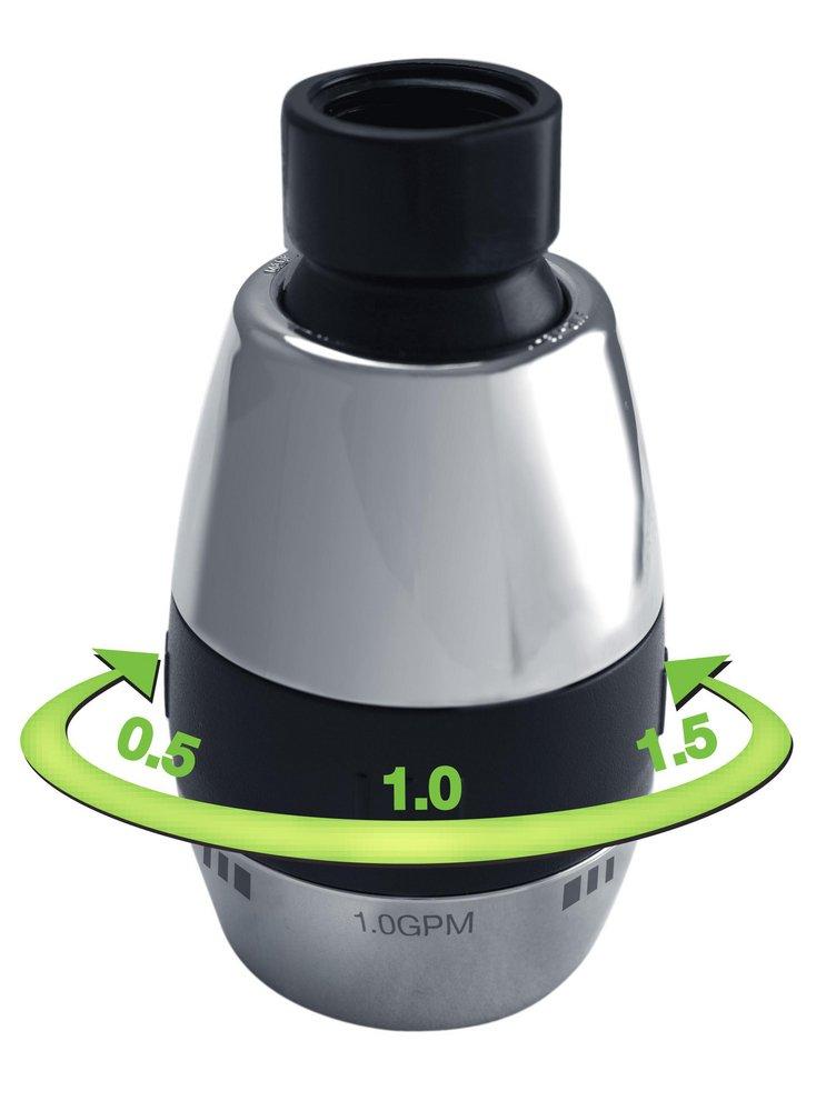 Niagara White Single Function Full Showerhead 