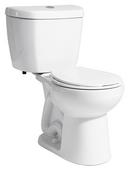 Niagara White 0.8 gpf Round Floor Mount Toilet Bowl 