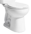Niagara White 0.8 gpf Round Floor Mount Toilet Bowl 
