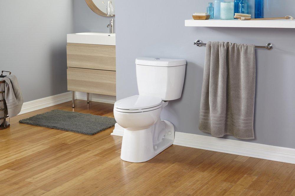 Niagara White 0.8 gpf Floor Mount Rough-in Toilet Tank 