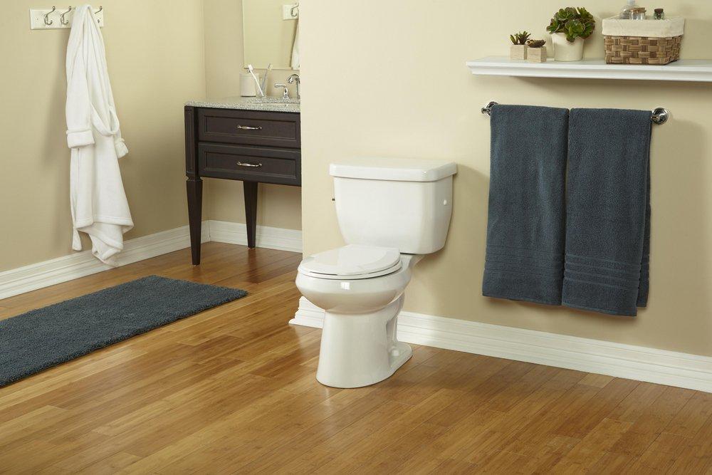Niagara White 1.28 gpf Round Floor Mount Toilet Bowl 
