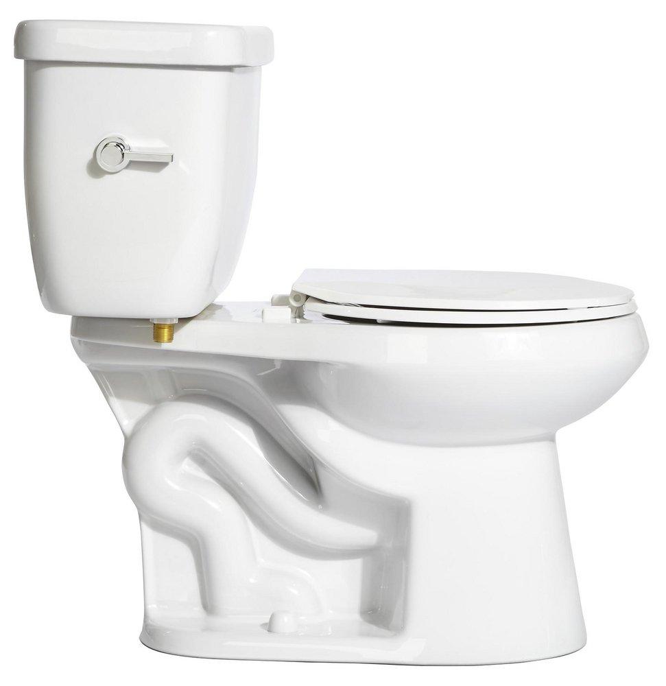 Niagara White 1.28 gpf Round Floor Mount Toilet Bowl 