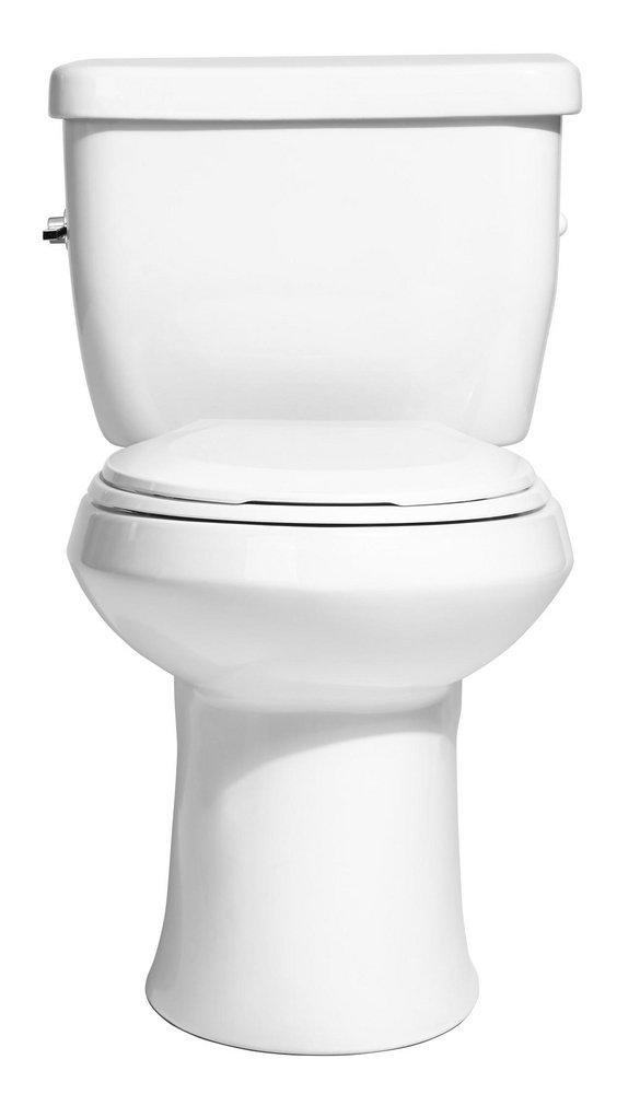 Niagara White 1.28 gpf Round Floor Mount Toilet Bowl 