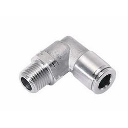 3/8 x 1/4 in. Push x MNPT Reducing 316 Stainless Steel 90 Degree Elbow