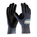 Size L Foam, Rubber and Yarn Seamless Gloves