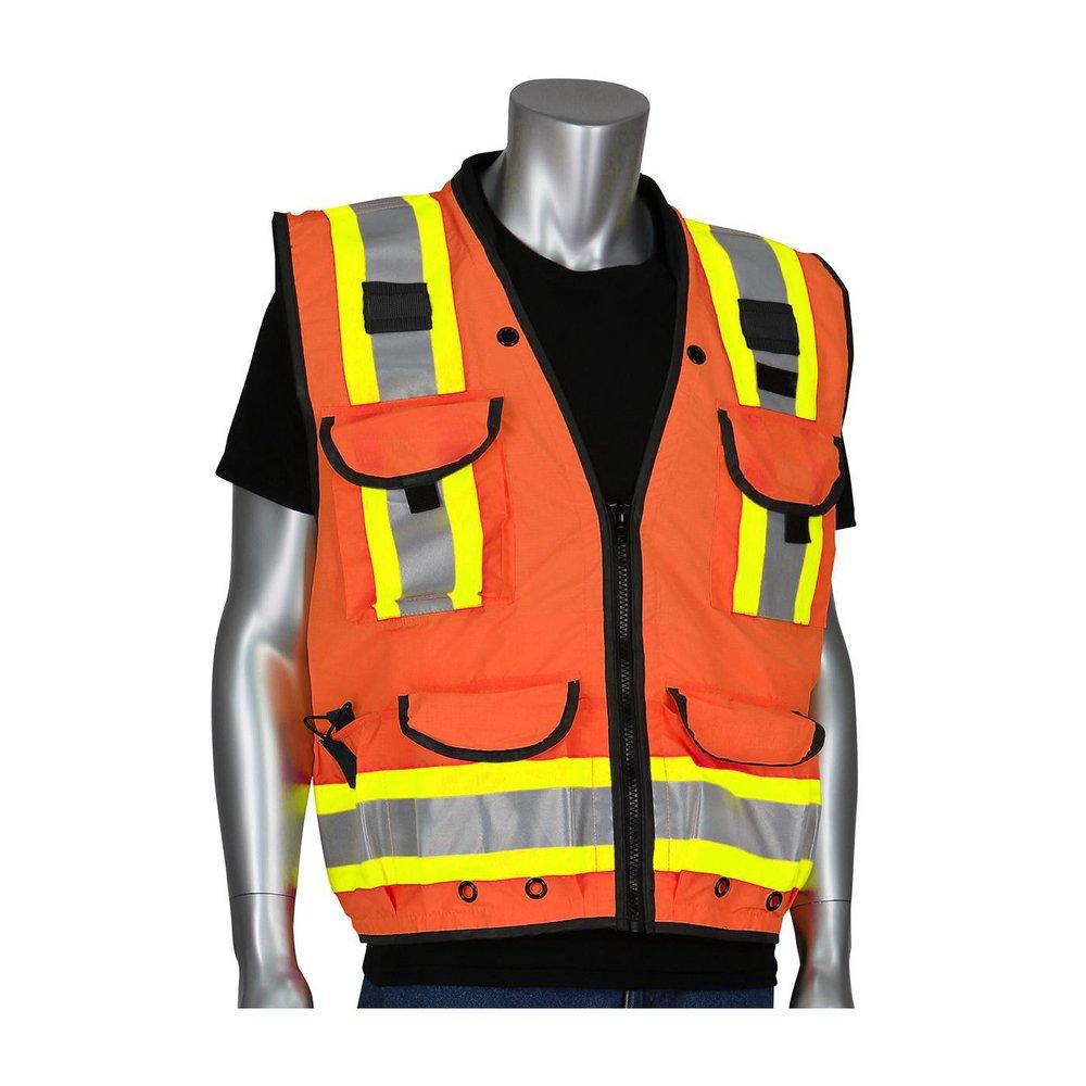 PIP&reg; Hi-Viz Orange Size L Vest 