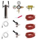 Taprite Stainless Steel Dual Tap Dispensing Kit 