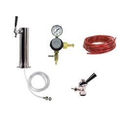 3 in. Dispenser Kit for Single Tap Configuration in Stainless Steel