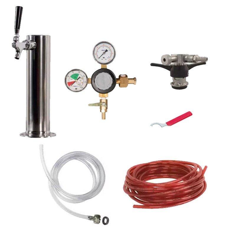Taprite Low Profile Single Faucet Premium Dispenser Kit 