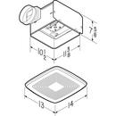 Broan White Bathroom Exhaust Fan 