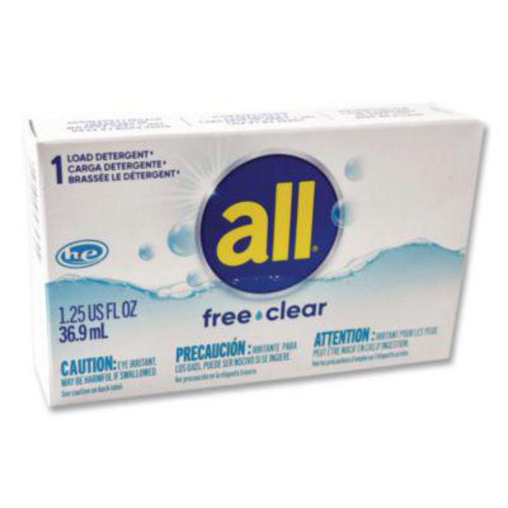 Vend-Rite Clear Liquid Laundry Detergent Free and Clear Coin Vending Boxes 