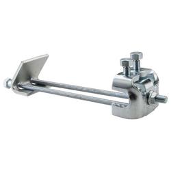 4 - 8-1/2 in. 3000 lb. Steel Adjustable I-Beam Adapter