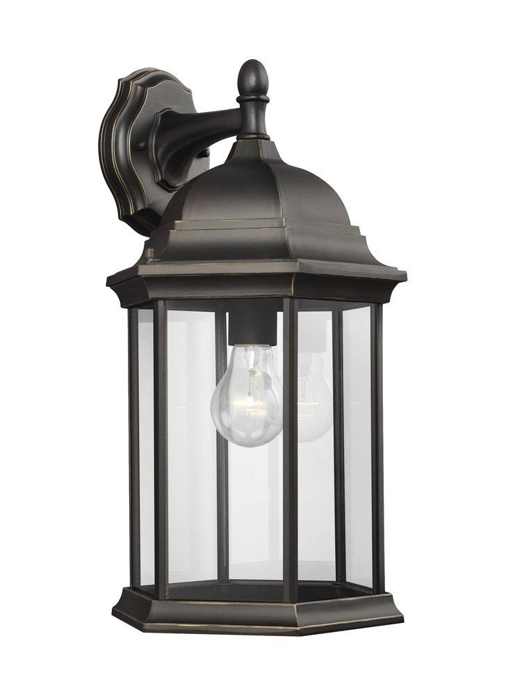 Visual Comfort & Co. Generation Lighting Antique Bronze 100W 1-Light Medium E-26 Incandescent Outdoor Wall Sconce 