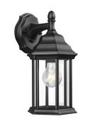 Visual Comfort & Co. Generation Lighting Black 100W 1-Light Medium E-26 Incandescent Outdoor Wall Sconce 
