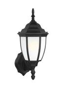 Visual Comfort & Co. Generation Lighting Black 100W 1-Light Medium E-26 Outdoor Wall Sconce 