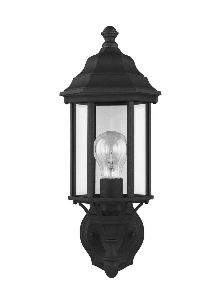 Visual Comfort & Co. Generation Lighting Black 100W 1-Light Medium E-26 Incandescent Outdoor Wall Sconce 