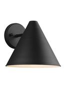 75W 1-Light Medium E-26 Incandescent Outdoor Wall Sconce in Black