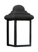 Visual Comfort & Co. Generation Lighting Black 9.5W 1-Light Medium E-26 LED Outdoor Wall Sconce 
