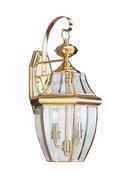 Visual Comfort & Co. Generation Lighting Polished Brass TWO LIGHT OUTDOOR WALL LANTERN 