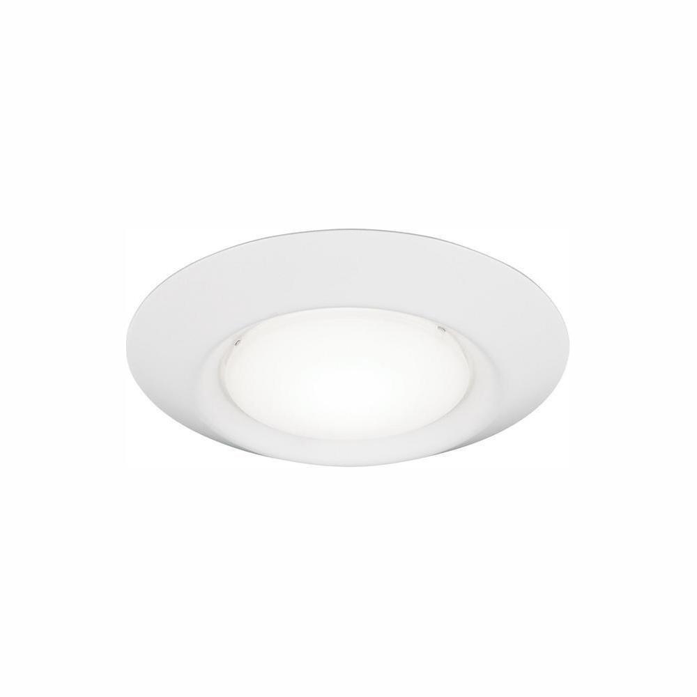 Generation Lighting White 1-1/16 in. 13W Downlight Recessed Housing 